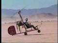 GYROCOPTER High Wind Takeoffs at El Mirage - YouTube