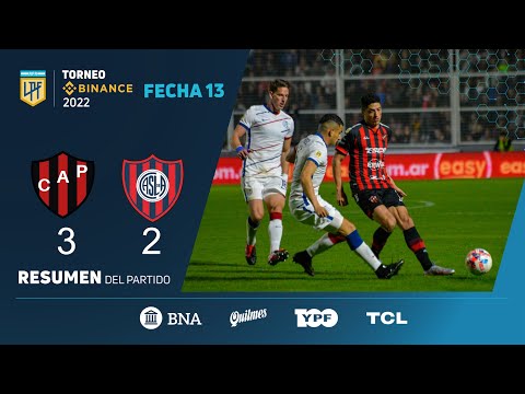#TorneoBinance | Fecha 13 | resumen de Patronato - San Lorenzo