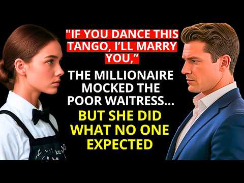 If you DANCE this TANGO, i’ll MARRY you,” the MILLIONAIRE mocked the POOR WAITRESS… but she did what