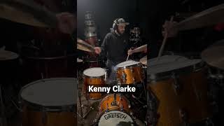 Kenny Clarke bop drumming is harder than I thought.