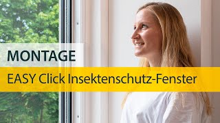 Insektenschutz-Fenster EASY Click Komplett-Set - schnell montiert, einfach kleben