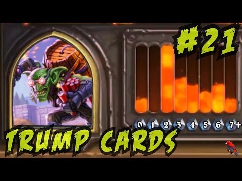 Hearthstone: Trump Cards 21 - Druid arena Mad Bomber carry