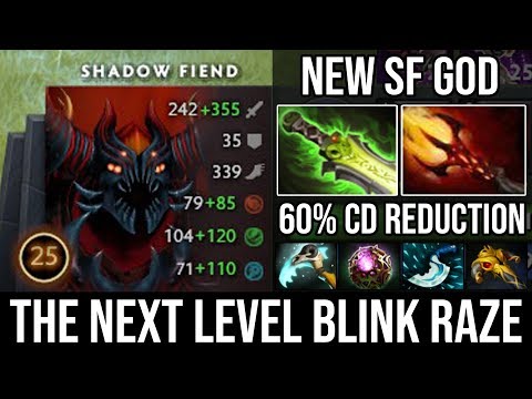 NEW SF GOD Next Level Blink Raze - WTF Magical Burst 60% Cooldown Reduction Deleted Morphling DotA 2