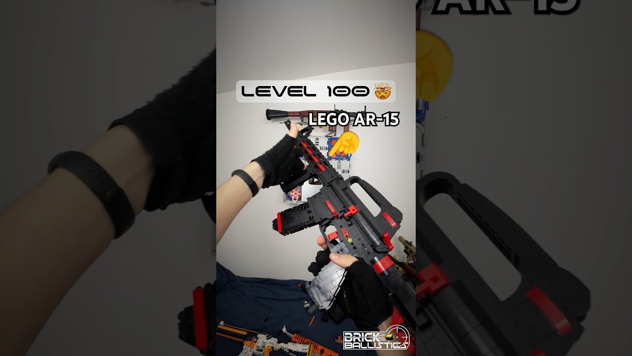 #LEGO Gun Evolution 🧱 🔫 🧬 #airsoft #nerf #brickballistics