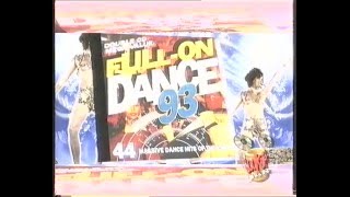 Full On Dance 93 album Andy's Records - TV advert