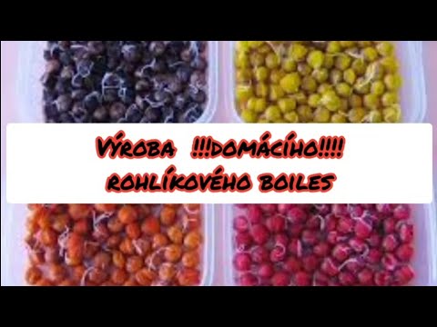 Výroba Domácího(ROHLÍKOVÉHO) boiles