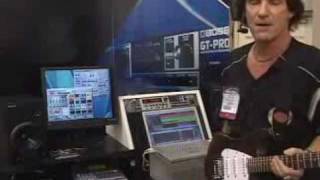 Boss GT Pro snamm 2005 booth demo test video