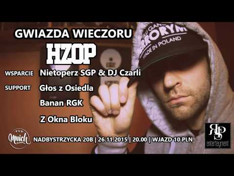 Banan RGK / 26.11.2015 Lublin Zapowiedz koncertu Pub Mnich