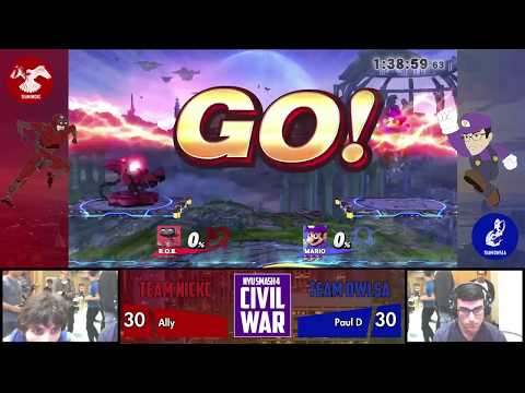 Team NickC vs Team Owsla - NSM Civil War