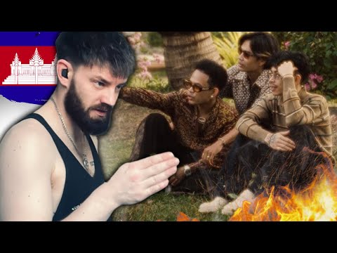 TeddyGrey Reacts to 🇰🇭 VANTHAN - ចែចង់ FEAT. NORITH & VANNDA | UK 🇬🇧 REACTION