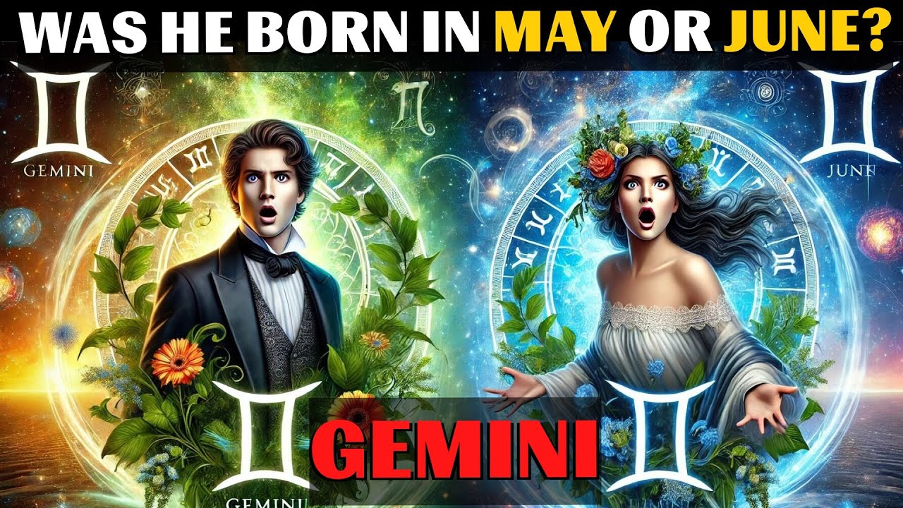 😱♊GEMINI, LOOK AT HOW THE MONTH OF BIRTH AFFECTS YOUR DESTINY. THAT'S WHAT SETS YOU APART!