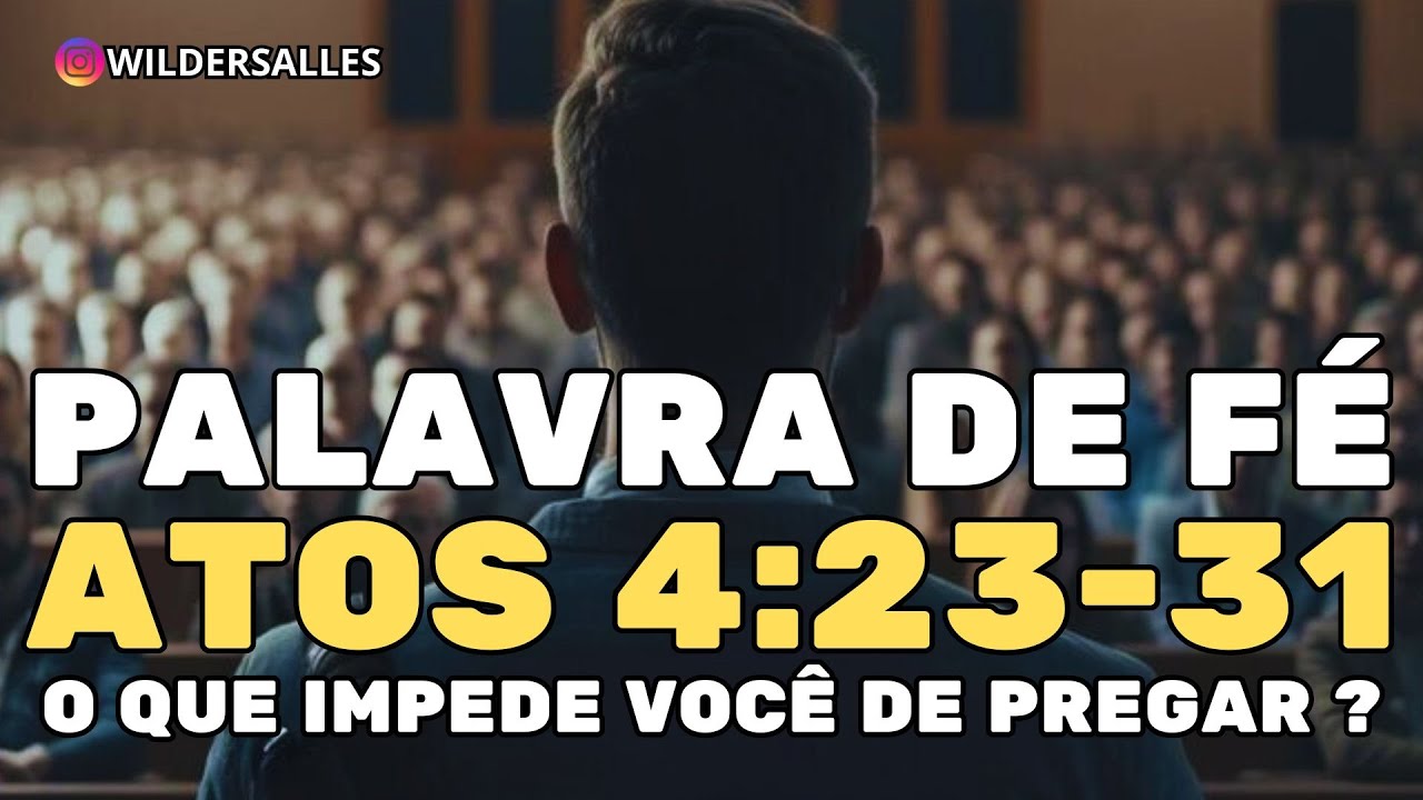 O QUE IMPEDE VOCÊ DE PREGAR (PALAVRA DE FÉ)