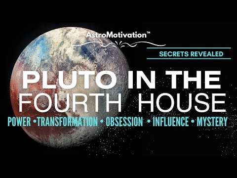 Pluto in the 4th House/IC of Birth Chart | Intense Childhood & Secretive Private Life! #astrology