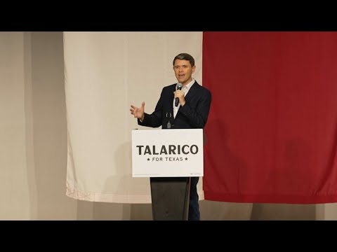 Thousands gather to hear Democratic Senate nominee James Talarico speak in Plano