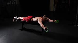 Prone Y on Bench exercise video thumbnail