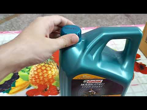 Castrol Alyva Edge Titanium FST 5W-30 sintetinė varikliams 4 L video