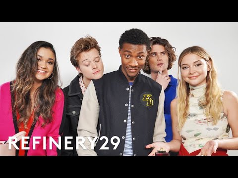 The Cast Of Netflix's Outer Banks Guess What's In Each Other's Bags | Spill It | Refinery29