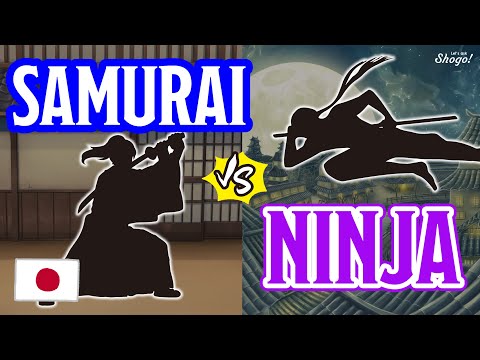 What are the 3 differences between Samurai & Ninja? Who is STRONGER; Bushi or Shinobi?