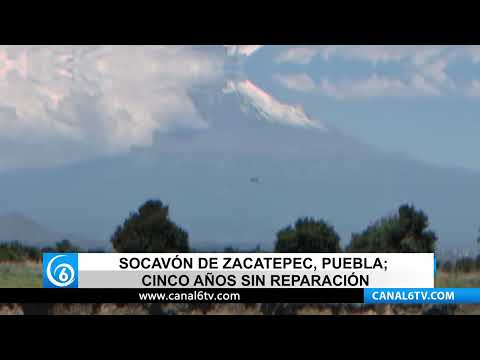 Video: Socavón de Zacatepec, Puebla; cinco años sin reparación