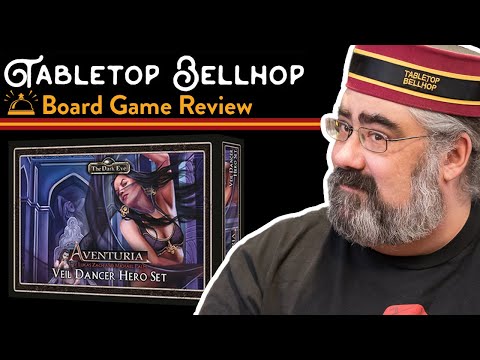 Card Game Review: The Veil Dancer Hero Set for Aventuria, A new hero and a short 18+ adult adventure