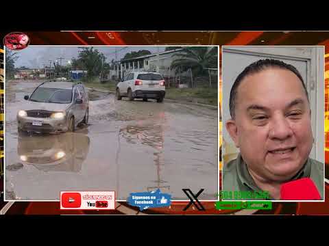 A PARTIR DEL 15 COMENZARAN A REPARAR LAS CALLES EN PUERTO CORTES, SEGUN EL LIC. GIANCARLO RODRIGUEZ