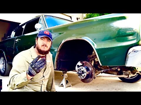 MOPAR B body drum to disk brake system on a budget @elchanojose