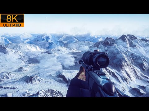 The Chinese Military Prison｜Kunlun Mountains｜Battlefield 4｜8K