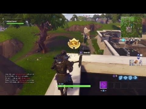 Fortnite Secret Battle Star Location Week 1 Season 4 Hidden Blockbuster Challenge