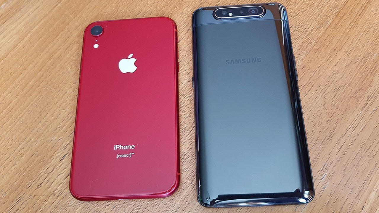 Samsung Galaxy A80 vs Iphone XR Gaming Comparison