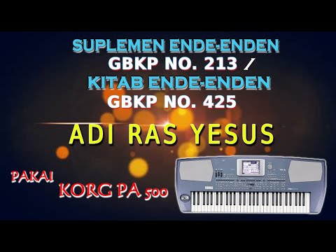 Lagu Rohani Kitab Ende-Enden GBKP No. 425 | SEE 213 KARAOKE | ADI RAS YESUS