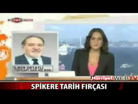 Prof. İlber Ortaylı'dan TRT Spikerine Azar - Çok Cahilsin Keşke Ölsen