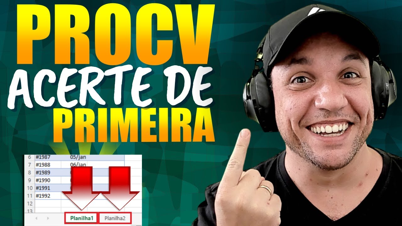 PROCV Excel: Como fazer com duas planilhas