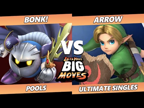 LMBM 2022 - BONK! (Meta Knight) Vs. Arrow (Link) SSBU Ultimate Tournament