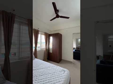 Video thumbnail for C601: Fully furnished 1 BHK Flat for rent in Whitefield | Kots Une