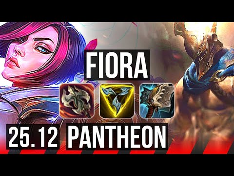 FIORA vs PANTHEON (TOP) | 11/4/10 | EUW Master | 25.12