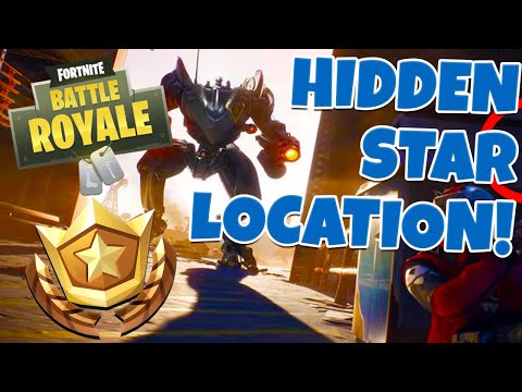 WEEK 1 HIDDEN BATTLE STAR LOCATION! – B.R.U.T.E LOADING SCREEN | FORTNITE SEASON X