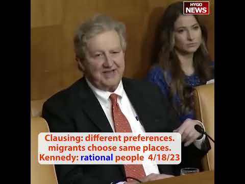 Clausing: Different Preferences. Migrants Choose Same Places. Kennedy: Rational People