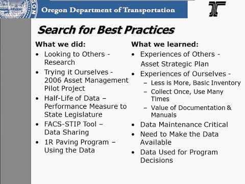 TAM Webinar 1: Asset Management and Safety