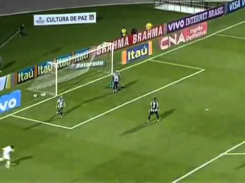 Santos 0 x 1 Botafogo - Melhores Momentos - Brasileirão - 20ª Rodada - 09/09/2010