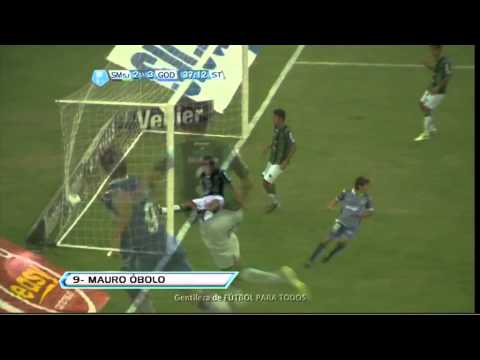 Gol Obolo. Gol Ramírez. San Martín 2 Godoy Cruz 3. Torneo Final 2013. Fecha 7. Fútbol Para Todos.