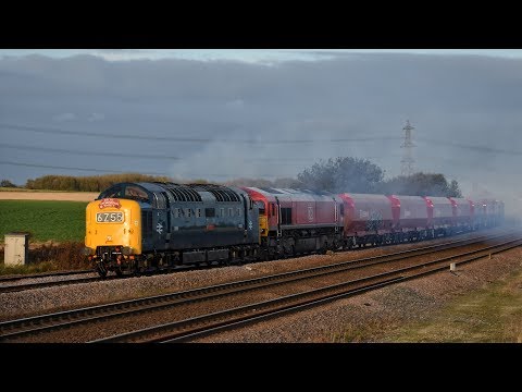 55009 | 6Z55 15:32 Milford West Sidings – Neville Hill (29/10/2017)
