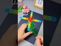 How To Make Bottle Fan Icecream Sticks And Bottle Fan Making Best School Project