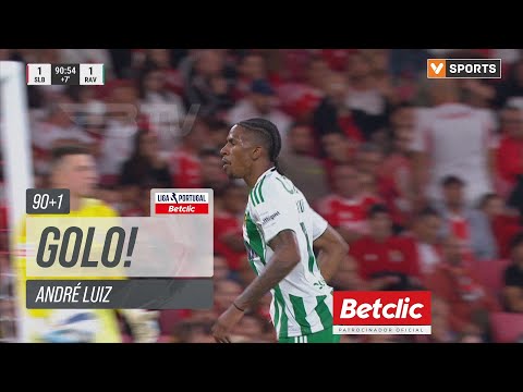 Golo André Luiz: Benfica 1-(1) Rio Ave (Liga 25/26 #1)
