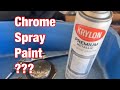 Painting With Krylon Chrome Spray Paint-Vintage Motorcycle Restoration Project: Part 69