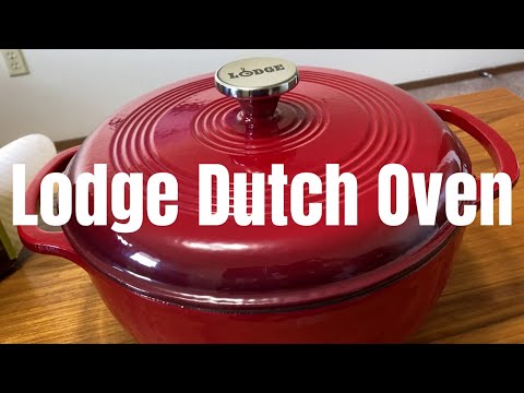Lodge Enameled Cast Iron Dutch Oven