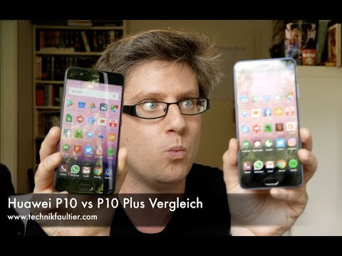 Huawei P10 vs P10 Plus comparison