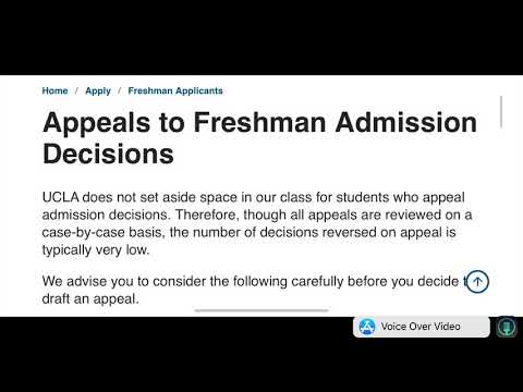 Ucla Appeal