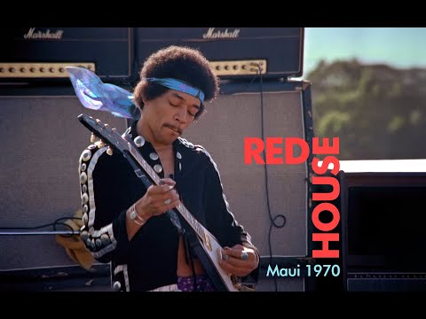 Jimi Hendrix - Red House (4K) | Maui 1970 | The most HD presentation of the artist ever produced