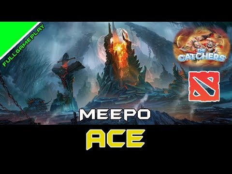 Ace Plays Meepo Mid VS Zeus 7.19c 2018 Dota 2 - Pro Fullgameplay