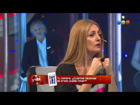 My Man Can: Game 4: Push-ups (Nazarene) - Susana Giménez